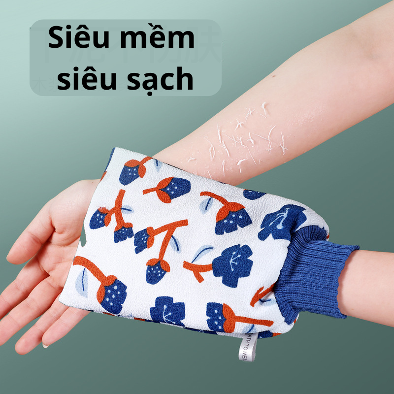 Găng tay tẩy tế bào chết, găng tay kì ghét siêu sạch giá rẻ