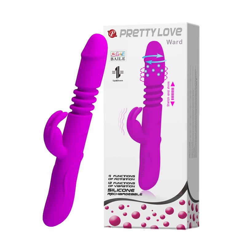 [TẶNG GEL]  DƯƠNG VẬT PRETTYLOVE WARD RUNG XOAY THỤT